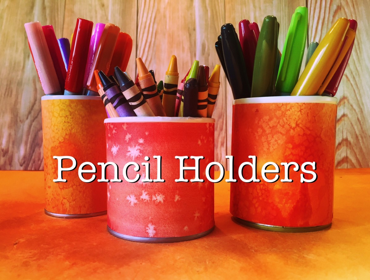 Upcycling Project | How to Make Pencil Holders from Tin Cans