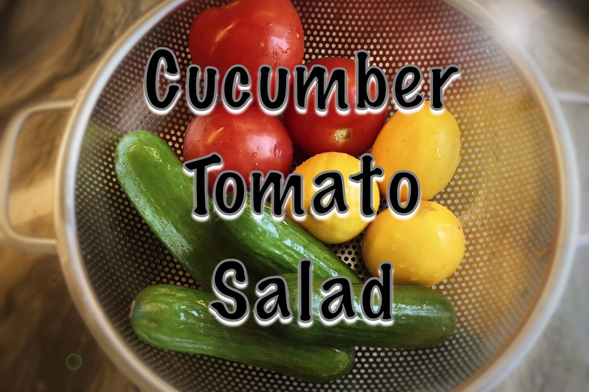 How to make Cucumber Salad | Persian Recipe