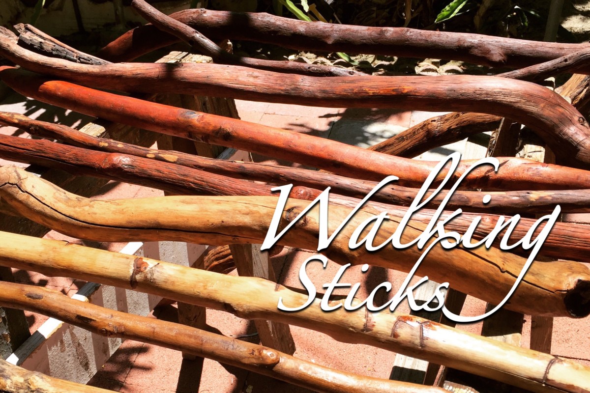 How to Make Hiking Sticks | Dust and Tribe