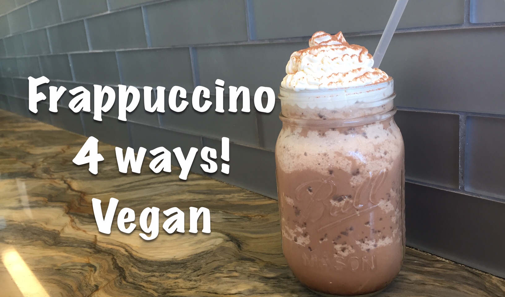 Frappuccino Blended Coffee | Vegan & Non-Vegan