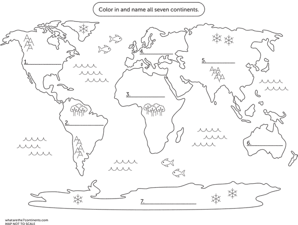 7-Continents-Map-Coloring-Example