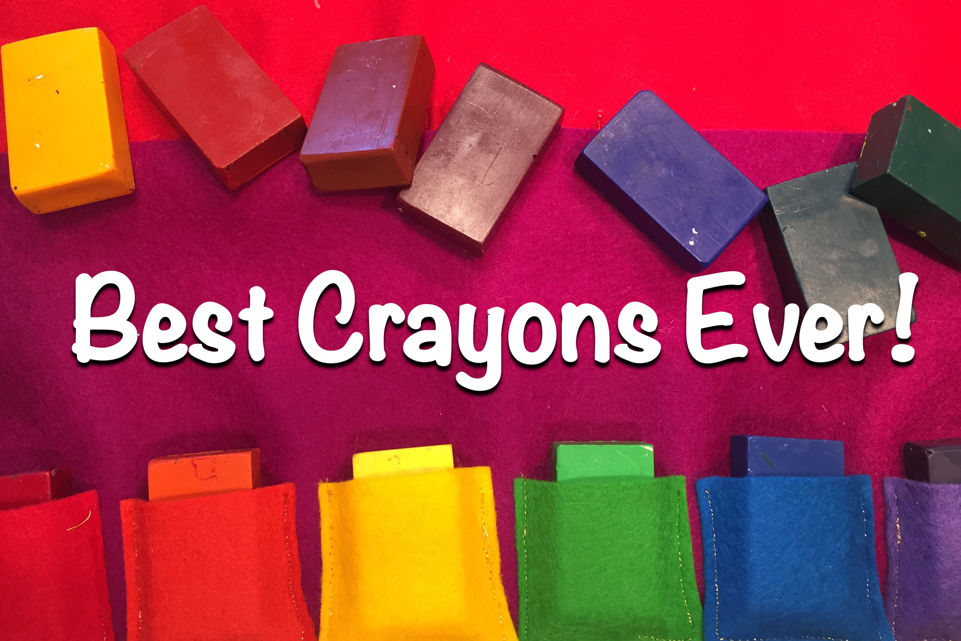 How To Make A Block Crayon Holder