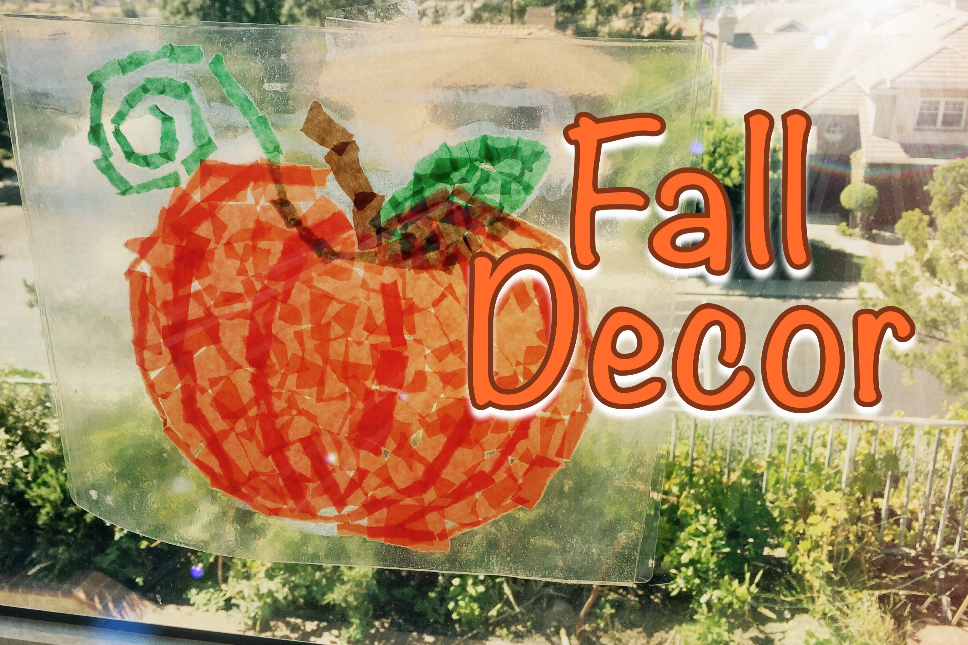 Autumn Decor | Kindergarten Activity