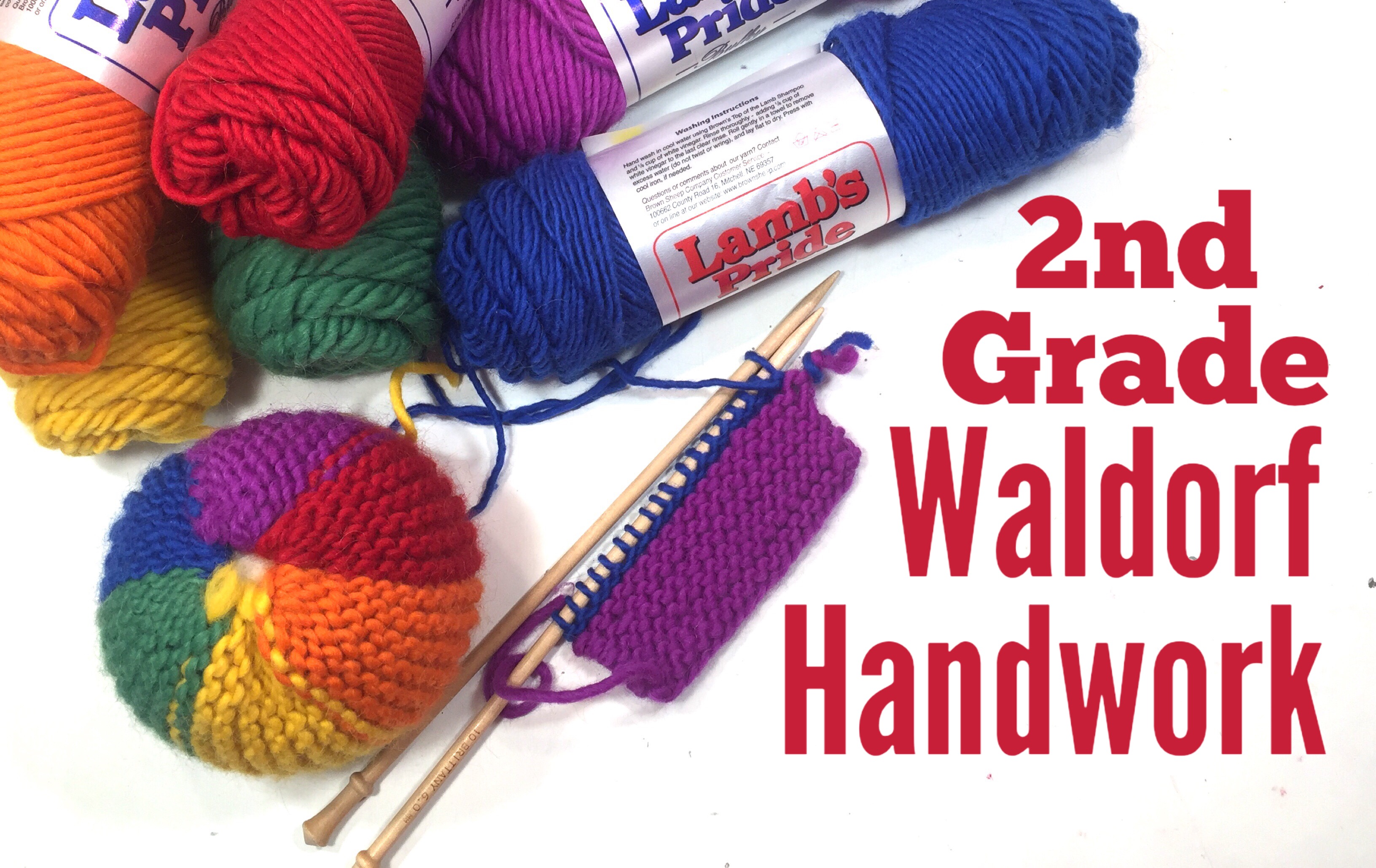 WALDORF HANDWORK KNITTED BALL | BEGINNER LEVEL