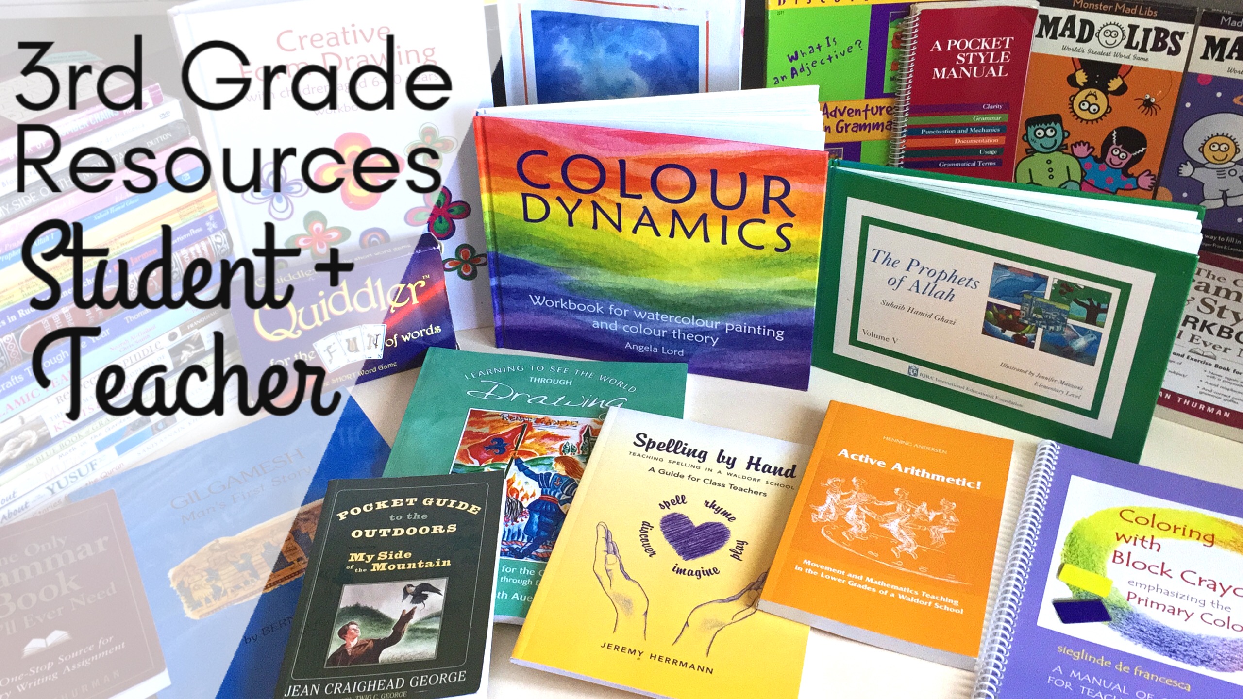 3RD GRADE HOMESCHOOL | BOOKS + RESOURCES