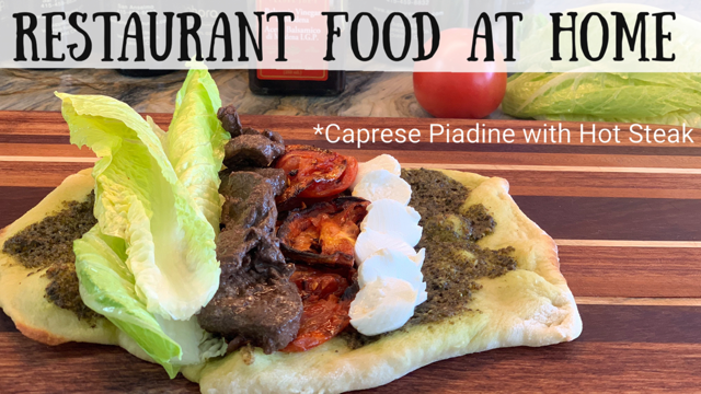 Caprese Piadine Recipe