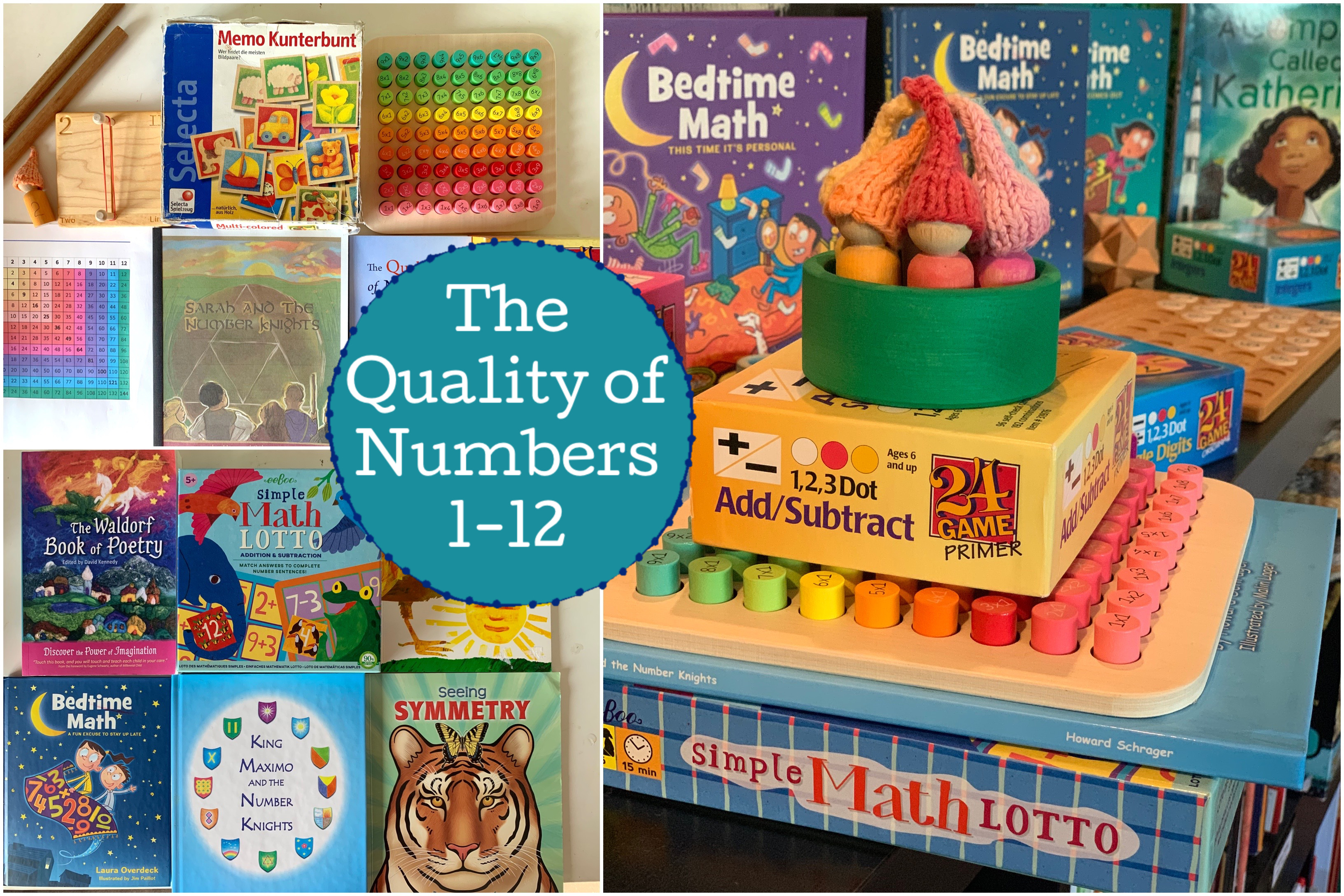 The Quality of Numbers 1-12 | Math Resources
